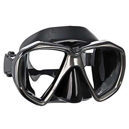 Promate FishEyes Snorkeling Diving Scuba Dive Mask/Correction Lenses Available for Nearsightedness and Farsightedness