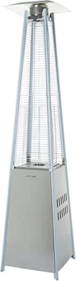 AmazonBasics Stainless Steel Pyramid Patio Heater