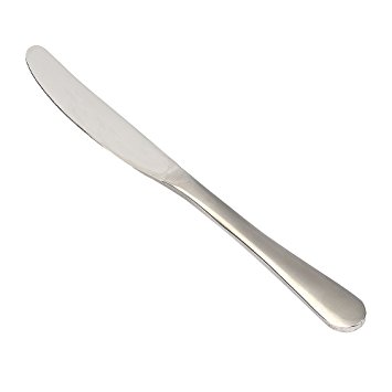 Dinner Knife Set, MCIRCO 8-piece Dinner Knife Table Knives 18/10 Heavy-Duty Stainless Steel Butter Knives Dinner Knives (Dinner Knife)