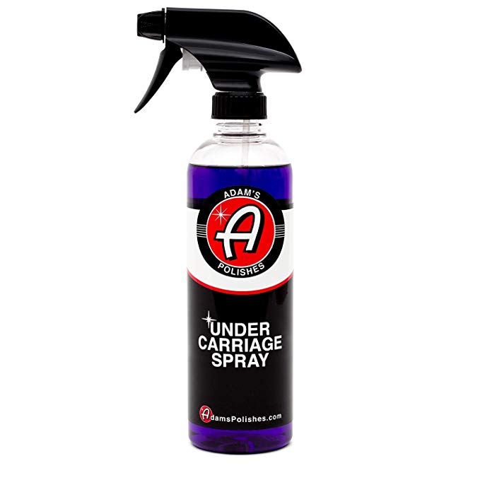 Adam's Invisible Undercarriage Spray 16 oz - Quick and Easy to Use - Turn Your Wheel Wells Invisible - Leaves a Black Satin Finish