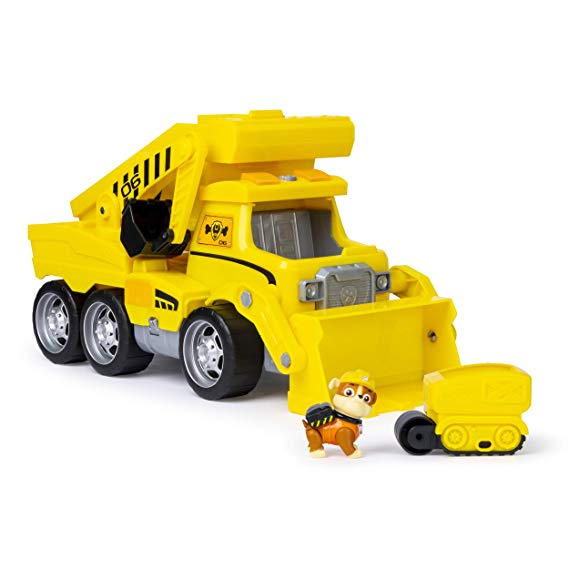 Paw Patrol, Ultimate Rescue Construction Truck with Lights, Sound & Mini Vehicle, for Ages 3 & Up