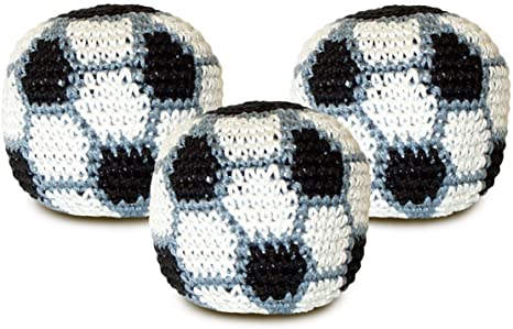 World Footbag Soccer Hacky Sack Crocheted Footbag