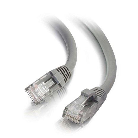 C2G/Cables to Go 27136 Cat6 Snagless Unshielded (UTP) Network Patch Cable, Gray (50 Feet/15.24 Meters)