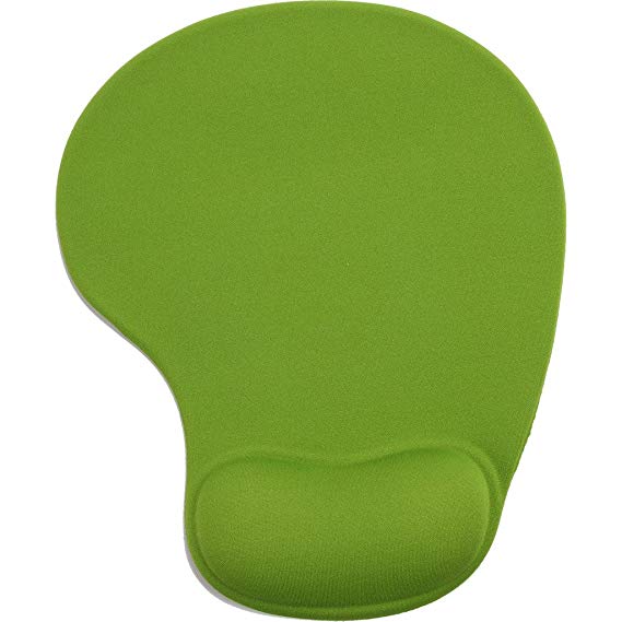 1 PC Vanki Silicone Comfort Wrist Rest Support Mouse Pad Mat,Green