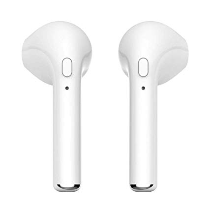Bluetooth Headphones, Wireless Earbuds Stereo Earphones Cordless Sport Headsets with Charging Case for Apple iPhone 8 X 7 7 Plus 6S 6S Plus and Android Smart Phones