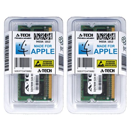 A-Tech® For Apple® 16GB Kit 2x 8GB Mac mini iMac MacBook Pro MacBook Late 2009 Mid 2010 MC516LL/A A1342 MC374LL/A A1278 MC375LL/A MB950LL/A A1311 MB952LL/A A1312 MB953LL/A MC270LL/A A1347 Memory RAM