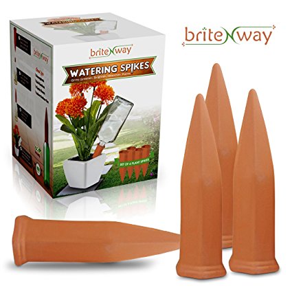 Plant Watering Spikes - Water Automatic your Garden - Perfect for Vacation Self Gardening - Ideal For Plants and Flowers - Indoor & Outdoors - Custom Water Treatment with Durable Irrigation Spikes