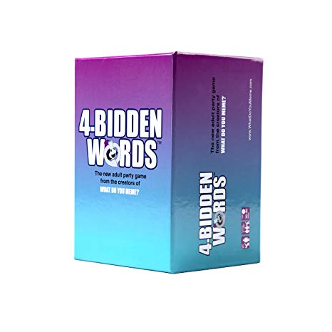 WHAT DO YOU MEME? 4-Bidden Words Adult Party Game