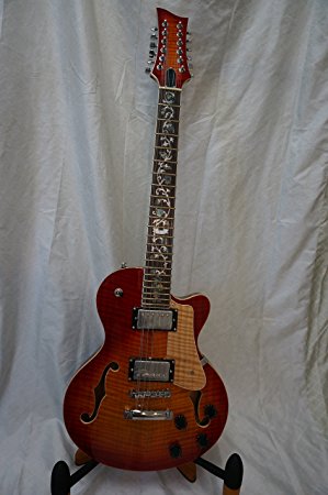 12 string Guitar, semi hollow body, set neck