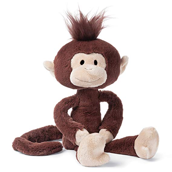 GUND Toothpick Gabriel Monkey Plush Stuffed Animal, Brown, 15"