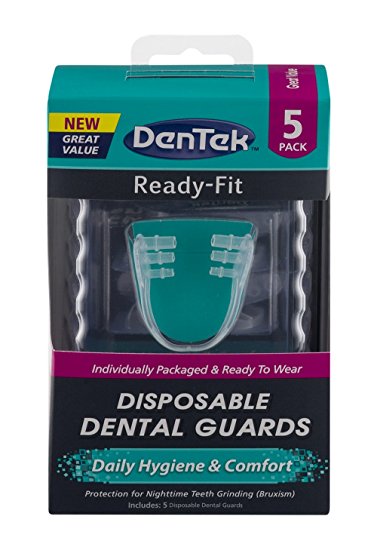 DenTek Ready-Fit Disposible Dental Guards, 5 Count