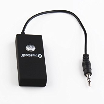 Bluetooth Stereo Audio Dongle Adapter Receiver 3.5mm Jack