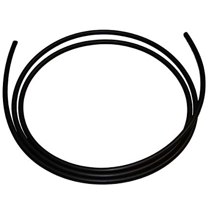 .070'' (1/16" Nominal) Buna-N O-Ring Cord Stock, 70A Durometer, 0.070" Thickness, 10' Piece, Black