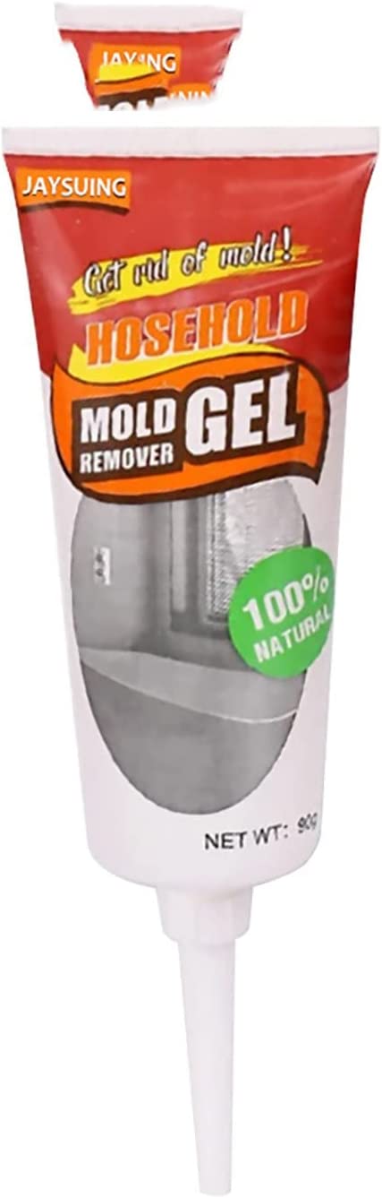 Mildew Agent Gel Cream remover, Household Anti Mildew Agent Gel for Ceramic Tile Pool Wall Mold Stain Cleaners, Powerful Quick Great Mildew Agent remover for Wall Tiles Bathtub Shower Caulk Washing Wall