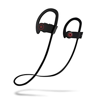 SGRICE Bluetooth Headphones,Best Wireless Sports Earphones w/ Mic, IPX7 Waterproof HD Exercise Stereo Earbuds for Gym Running Workout 8 Hour Battery Noise Cancelling Headsets