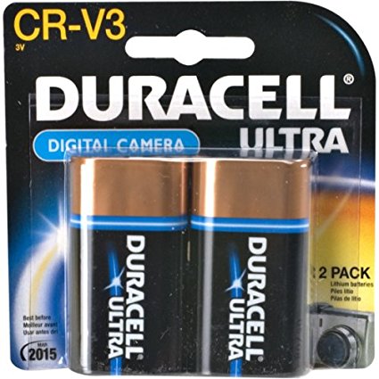 Duracell CRV3 Camera Battery, 3 Volt Lithium (2 Batteries)