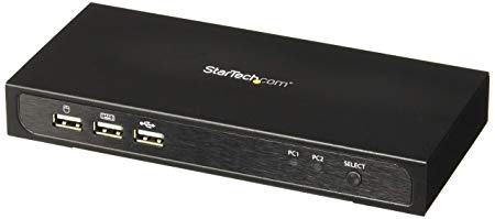 StarTech.com 2-port Mini DisplayPort KVM Switch - USB 2.0 - 4K at 60Hz