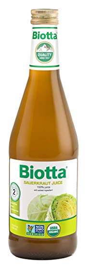Biotta Organic Sauerkraut Juice, 6 bottles