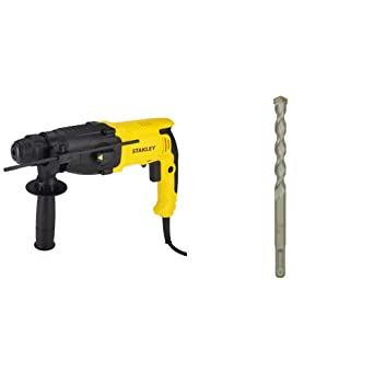 STANLEY SHR263K 800W 26mm 3 Mode SDS-Plus Hammer With DEWALT DW00712 SDS-Plus 12x100x160mm Extreme Drill Bit