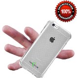 iPhoCase-Clear iPhone 6 Bumper Case-Highest Quality Silicone-Ultra Protective And Perfect Slim Fit for Your Awesome Device-Unique Corners With Latest Air Cushion Dispersion Function-Stylish Gift Box