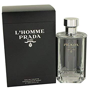 L'homme Prada by Prada Eau De Toilette Spray for Men, 3.4 Ounce