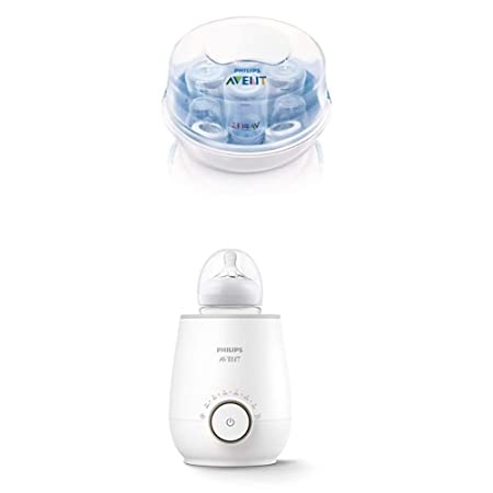 Philips AVENT Microwave Steam Sterilizer   Fast Baby Bottle Warmer