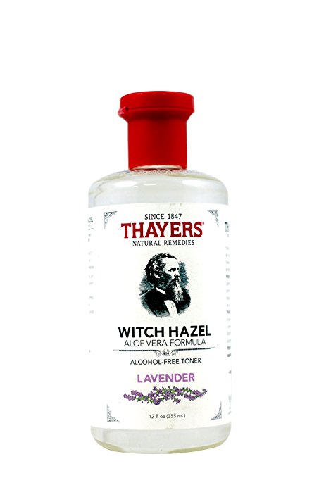Thayers Lavender Witch Hazel Toner - Alcohol Free & Organic Aloe Vera