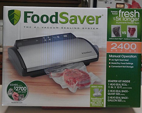 Foodsaver Vacuum V2470 Food Sealer System 2400 Series