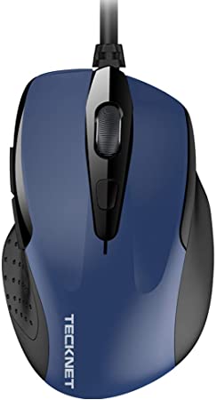 TECKNET Pro S2 High Performance Wired USB Mouse, 6 Buttons, upto 2000dpi¡­