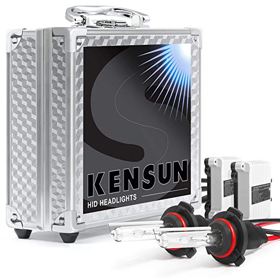 55w Kensun HID Xenon Conversion Kit"All Bulb Sizes and Colors" with Digital Ballasts - 9006 (HB4) - 4300k