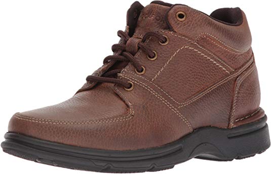 Rockport Men's Eureka Plus Walking Boot, brindle brown, 10 M