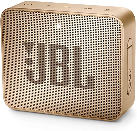 JBL GO2 Portable Waterproof Speaker with Wireless Bluetooth Connectivity, Hands-Free and Built-in Rechargeable Batteries JBLGO2CHAMPAGNE