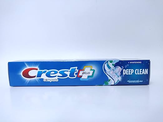 Crest Complete Plus Deep Clean Complete Whitening Toothpaste, Effervescent Mint, 5.4 oz, 4.050 Lb