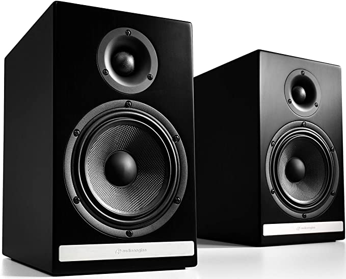 Audioengine HDP6 150W Passive Bookshelf Speakers (Satin Black)