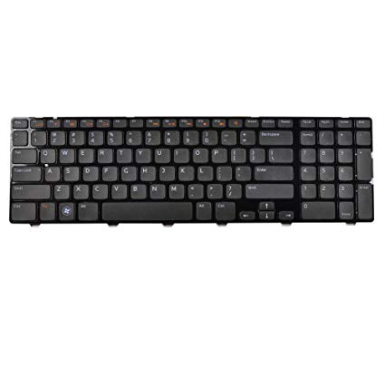 Eathtek Replacement Keyboard for Dell Inspiron 17 17R N7110 5720 7720 Vostro 3750 XPS L702X series Black US Layout
