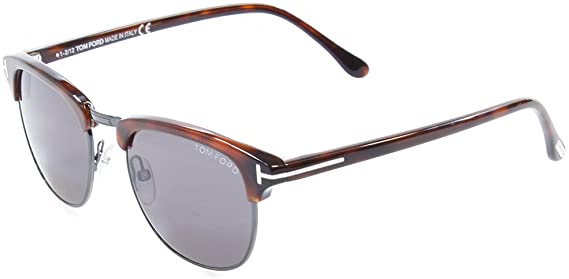 Tom Ford Tf 248 Henry Gun Metal/Havana 52A Men's Designer Sunglasses