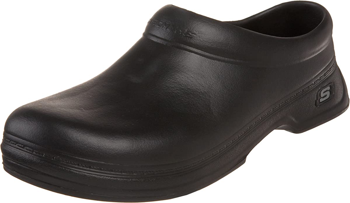 Skechers for Work Men's Balder Slip Resistant Work Clog