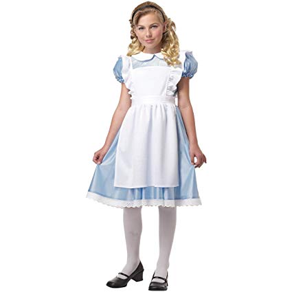 Alice in Wonderland Child Costume - Large