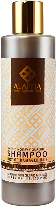 Alaffia - Shea Butter & Honey Nourishing Shampoo, 8 Ounces