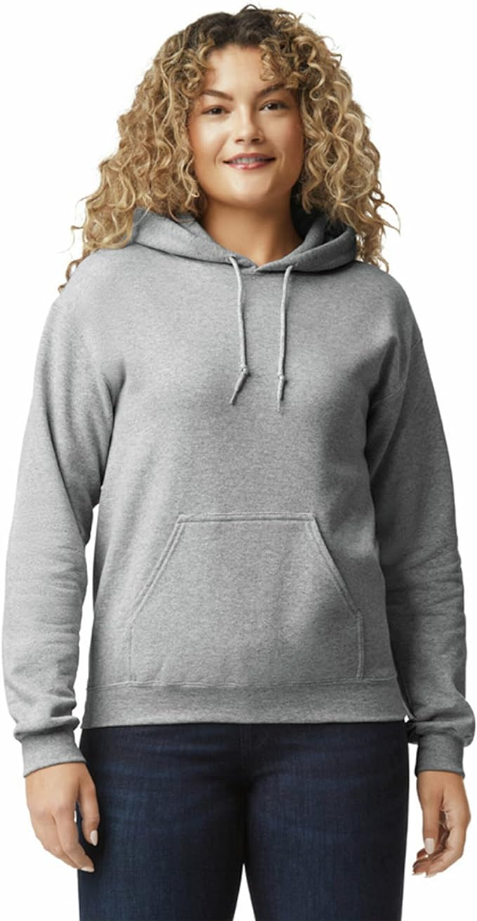 Gildan mens Men's Fleece Hooded Sweatshirt