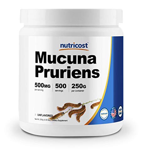 Nutricost Mucuna Pruriens Powder (250 Grams) - Gluten Free and Non-GMO