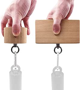 Wooden Pinch Block Grip Workout Climbing Power Grip Forearm Finger Exerciser Strength Training Strengthener Equipment