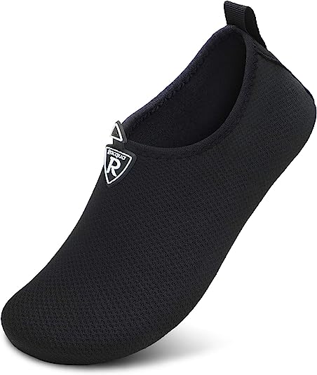 Racqua Men & Women Water Shoes Barefoot Quick-Dry Beach Swim Yoga Socks