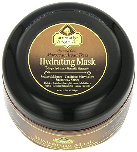 one 'n only Argan Oil Hydrating Mask Derived from Moroccan Argan Trees, 8.3 Ounce