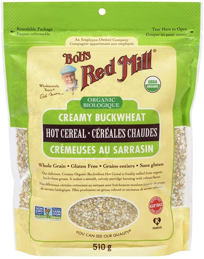 Bob's Red Mill Creamy Buckwheat Hot Cereal, 510g, Tan