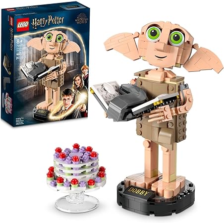 LEGO Harry Potter Dobby The House-Elf Building Toy Set, Build and Display Model of a Beloved Character from The Harry Potter Franchise, for 8 Year Old Boys and Girls Birthday, 76421