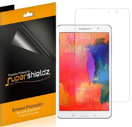 [3-Pack] SUPERSHIELDZ- High Definition Clear Screen Protector For Samsung Galaxy Tab Pro 8.4   Lifetime Replacements Warranty Samsung Galaxy TabPro 8.4 inch [3-PACK] - Retail Packaging