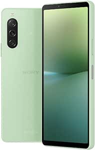 Sony Xperia 10V 5G   4G LTE (128GB   8GB) 6.1" Factory Unlocked Global ROM 48MP Triple Camera (Tmobile Mint Tello and Global)   (25W Dual USB Wall Charger) (Sage Green)