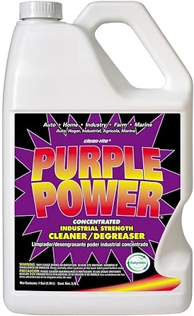 Purple Power 4320P Cleaner and Degreaser, 1 gal, 12.3 lbs. (Pack of 6)