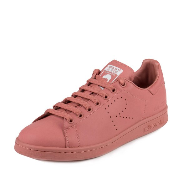 Adidas Mens Raf Simons Stan Smith Ash Pink Leather